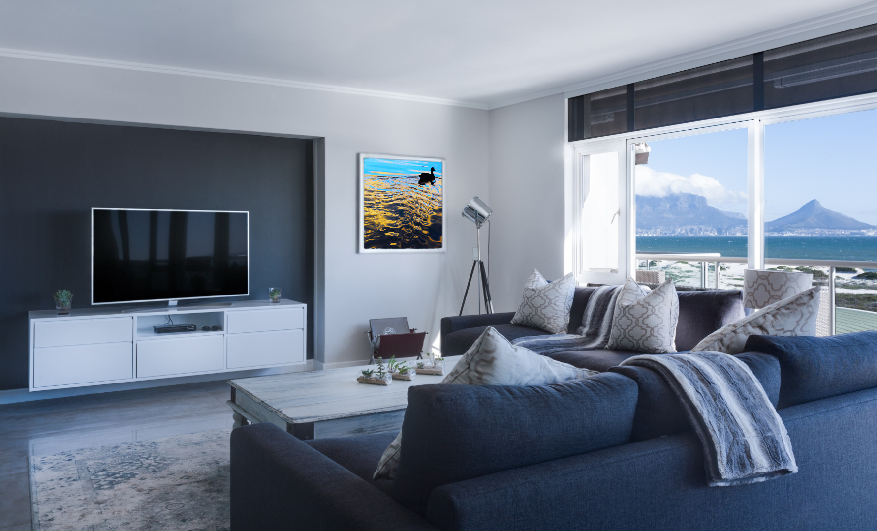 Duck in the Glow original abstract contextualised office art modern decor photo print by Blair Montague Drake